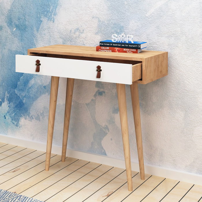 Hanah Home Aparador Dokka en Roble y Blanco